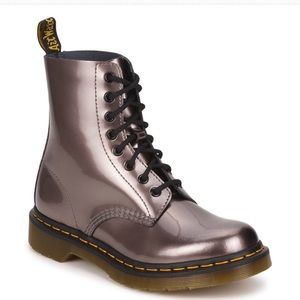 pewter doc martens